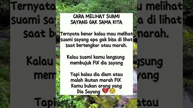 Suami sayang gak ya? Suami sayang gak ya?