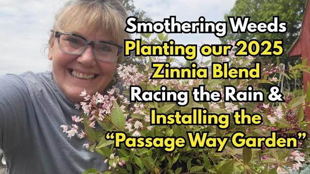 Landscape installation-the passage way bed Landscape installation-the passage way bed