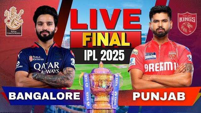 Ipl final : rcb vs pbks | live cricket match score & commentary | bengaluru vs punjab, ipl live Ipl final : rcb vs pbks | live cricket match score & commentary | bengaluru vs punjab, ipl live