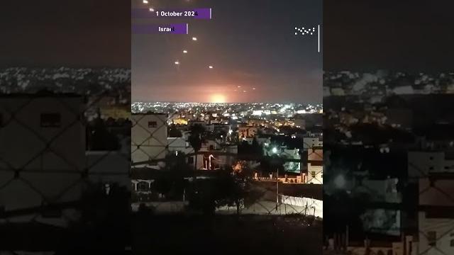 Iranian missiles fired towards israel Iranian missiles fired towards israel