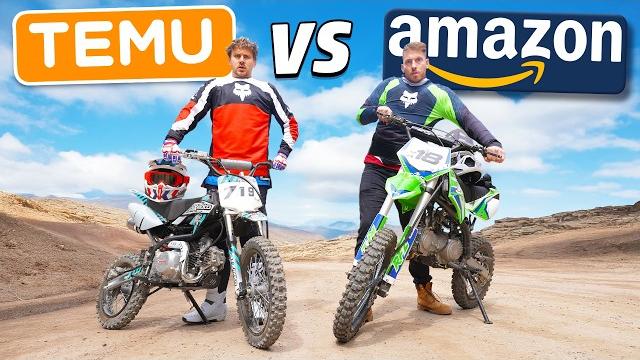 Amazon vs temu dirt bikes challenge! Amazon vs temu dirt bikes challenge!