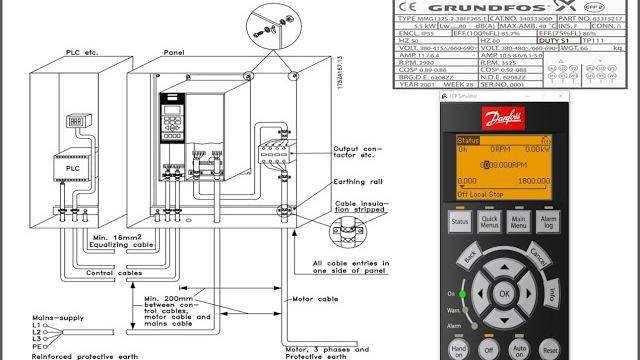 Basic danfoss vfd configuration & parameter setup Basic danfoss vfd configuration & parameter setup