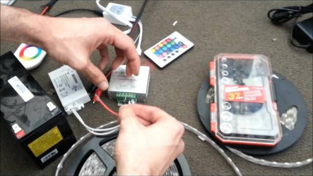 Led strip & rgb controller installation guide diy help Led strip & rgb controller installation guide diy help