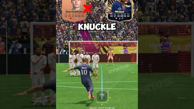 Shan huanhuan vs mbappé ️vs #eafc24 #football #shorts Shan huanhuan vs mbappé ️vs #eafc24 #football #shorts