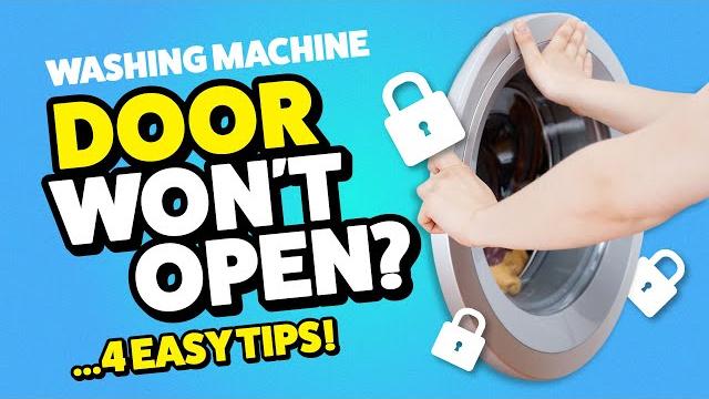 How to release a stuck washing machine door How to release a stuck washing machine door