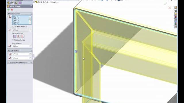Sheet metal in solidworks Sheet metal in solidworks