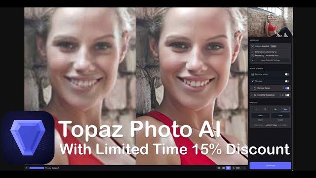 Topaz photo ai user interface tour - video demo Topaz photo ai user interface tour - video demo
