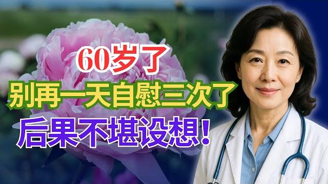 医生警告:60岁后别再随便自慰!5个自慰错误正在悄悄削弱你的血液循环和性欲! 医生警告:60岁后别再随便自慰!5个自慰错误正在悄悄削弱你的血液循环和性欲!