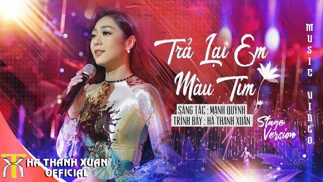 Hà thanh xuân - trả lại em màu tím | official mv Hà thanh xuân - trả lại em màu tím | official mv
