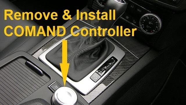 Mercedes w204 c class remove replace scrolling knob wheel comand command console control Mercedes w204 c class remove replace scrolling knob wheel comand command console control