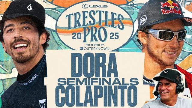 Yago dora vs griffin colapinto - slater on the mic | lexus trestles pro pres by outerknown - semis Yago dora vs griffin colapinto - slater on the mic | lexus trestles pro pres by outerknown - semis