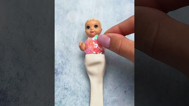 Fun diy miniature mermaid #diy Fun diy miniature mermaid #diy