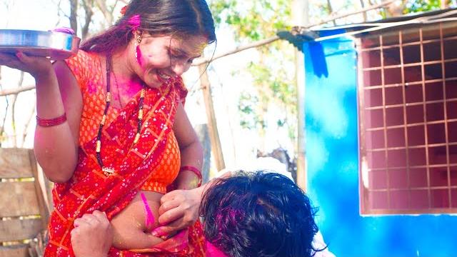 Romantic holi pati patani | kamlesh, radha chauhan | awadhi, new hindi, hindi dubbed, bollywood Romantic holi pati patani | kamlesh, radha chauhan | awadhi, new hindi, hindi dubbed, bollywood
