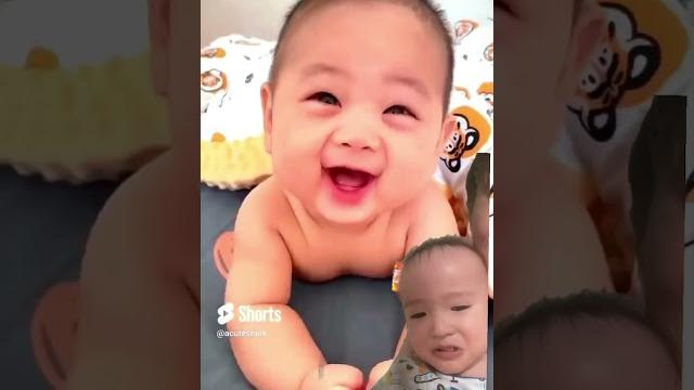 Crying when see baby laugh Crying when see baby laugh