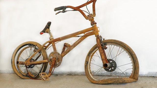 Restoration bmx bike - complete process Restoration bmx bike - complete process