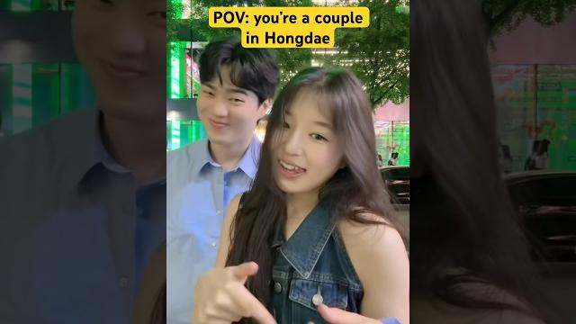 Dancing in public in hongdae #korea Dancing in public in hongdae #korea