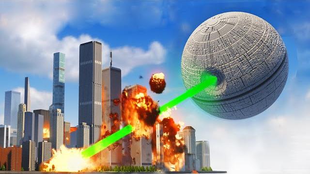 Realistic death star destruction teardown Realistic death star destruction teardown