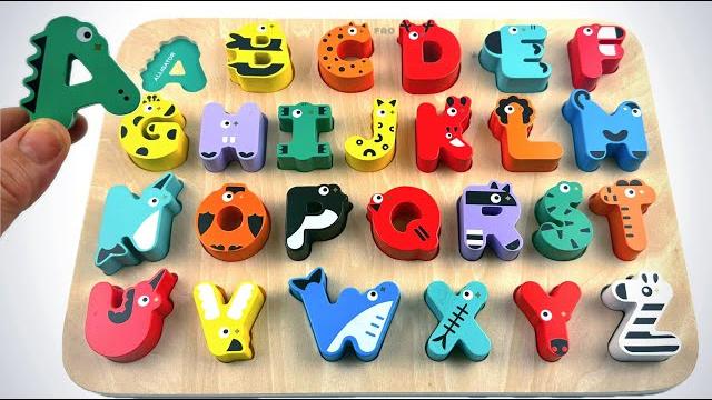 Best way to learn abc with animal zoo activity puzzle | preschool toddler toy learning video Best way to learn abc with animal zoo activity puzzle | preschool toddler toy learning video