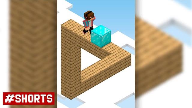 Как выбраться из этой головоломки в майнкрафт? компот #shorts Как выбраться из этой головоломки в майнкрафт? компот #shorts