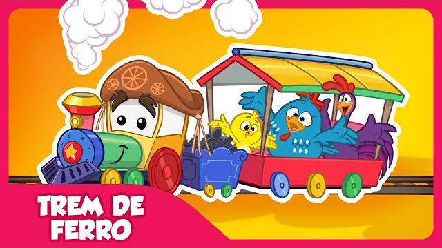 Trem de ferro - galinha pintadinha 5 - oficial Trem de ferro - galinha pintadinha 5 - oficial