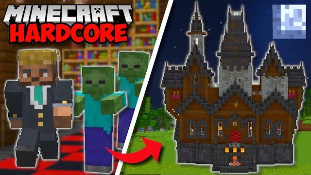 I built a haunted mansion in minecraft 1.19 hardcore (#61) I built a haunted mansion in minecraft 1.19 hardcore (#61)