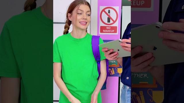 Sneak makeup fail #shorts Sneak makeup fail #shorts