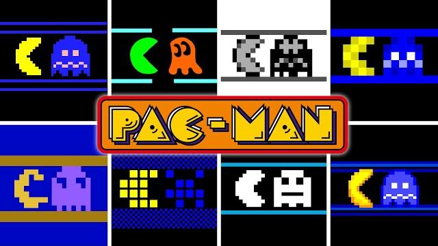 Eating all ghosts in almost all pac-man versions Eating all ghosts in almost all pac-man versions