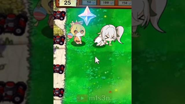 Genshin but it's plant vs zombie Genshin but it's plant vs zombie