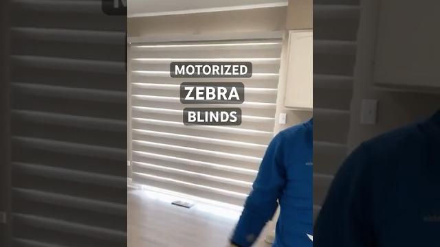 Diy motorized zebra blinds installation - stop paying for window treatments!!! #motorizedblinds Diy motorized zebra blinds installation - stop paying for window treatments!!! #motorizedblinds
