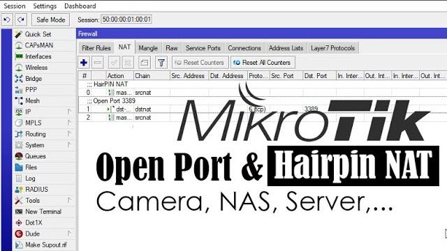 How to open port properly on mikrotik router How to open port properly on mikrotik router