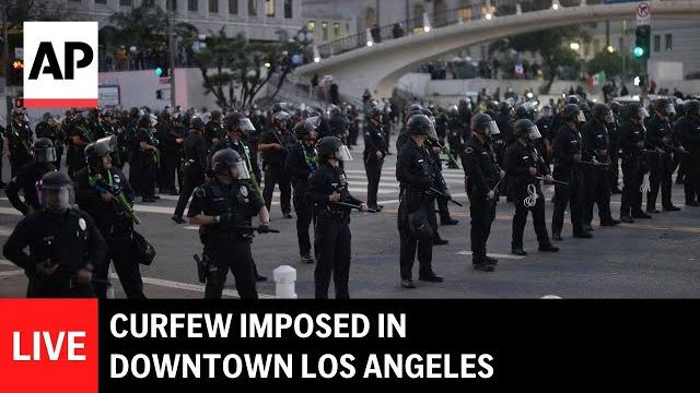 Live: view from santa ana and los angeles as protests continue Live: view from santa ana and los angeles as protests continue