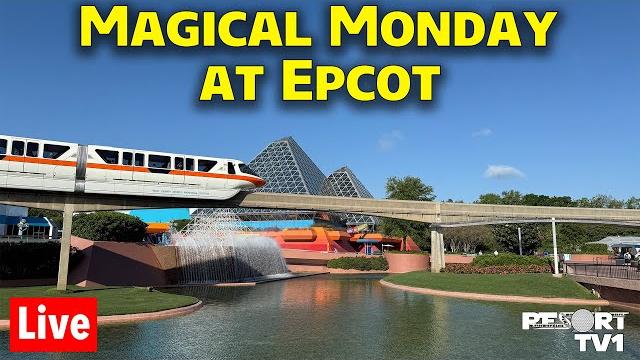 Live: magical monday at epcot - rides, shopping & more - walt disney world live stream Live: magical monday at epcot - rides, shopping & more - walt disney world live stream
