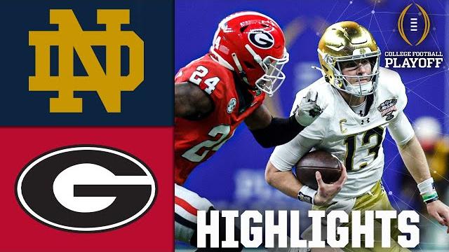Cfp quarterfinal: notre dame fighting irish vs. georgia bulldogs | full game highlights | espn cfb Cfp quarterfinal: notre dame fighting irish vs. georgia bulldogs | full game highlights | espn cfb