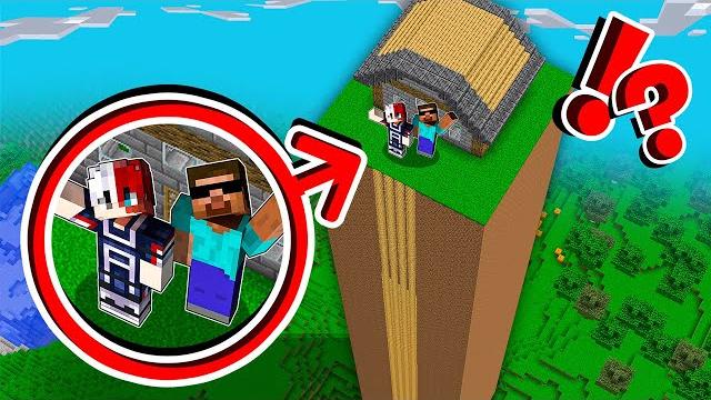 We found secret tower house with @proboiz95 in minecraft We found secret tower house with @proboiz95 in minecraft