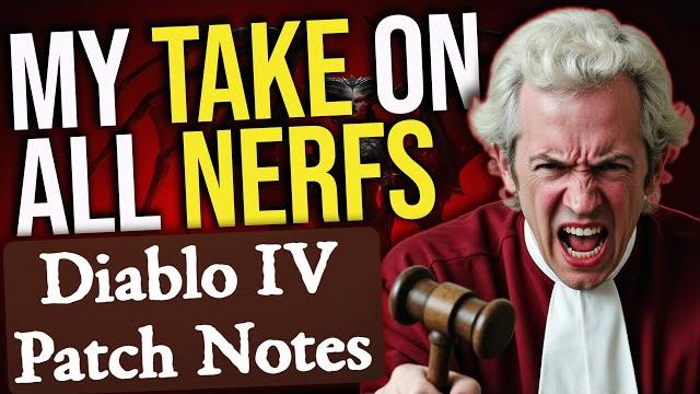 It's all nerfs?! my diablo 4 patch analysis It's all nerfs?! my diablo 4 patch analysis