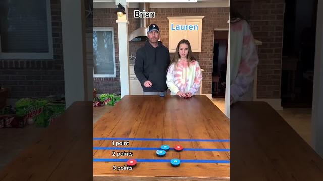 Brian vs. lauren! championship round!!#shuffleboard #familythings #family #challenge #familygames Brian vs. lauren! championship round!!#shuffleboard #familythings #family #challenge #familygames