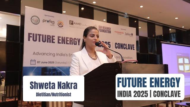 Shweta nakra | interview | future energy india 2025 | fame finders | csr research foundation Shweta nakra | interview | future energy india 2025 | fame finders | csr research foundation