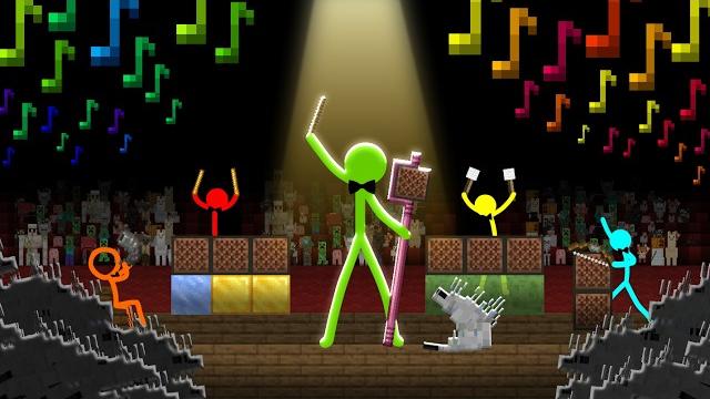 Note block concert - animation vs. minecraft shorts ep 35 Note block concert - animation vs. minecraft shorts ep 35
