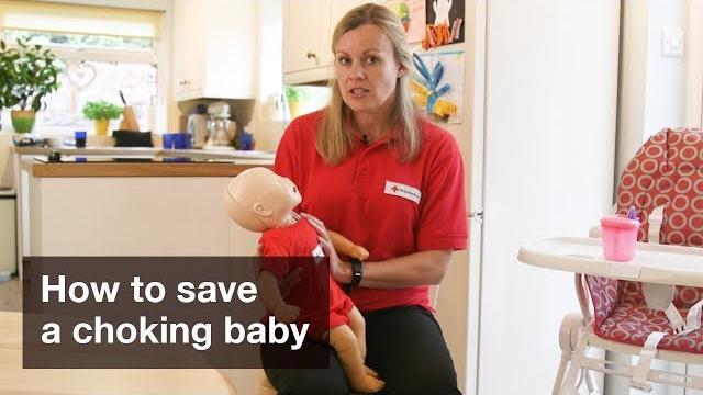 Baby first aid: how to save a choking baby Baby first aid: how to save a choking baby