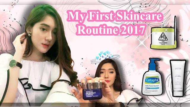 My first skincare routine 2017 | keira shabira My first skincare routine 2017 | keira shabira