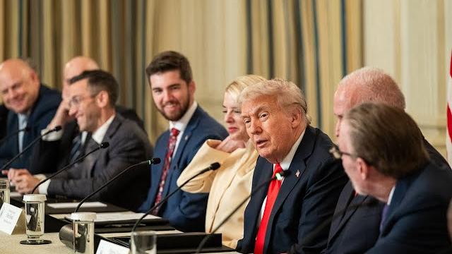 President trump participates in a roundtable discussion with the fraternal order of police President trump participates in a roundtable discussion with the fraternal order of police