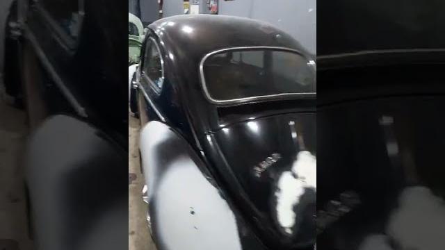 Fusca preto 1965 fuscao preto do canal retrôcar Fusca preto 1965 fuscao preto do canal retrôcar