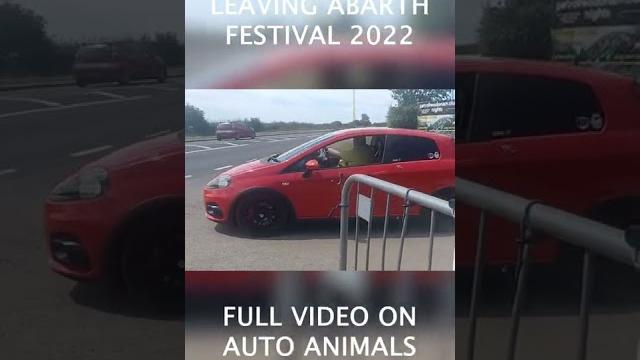 Leaving abarth festival 2022 | abarth grande punto & punto evo, abarth 595 & 695, abarth 124 spider Leaving abarth festival 2022 | abarth grande punto & punto evo, abarth 595 & 695, abarth 124 spider