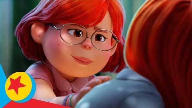Mei meets her mom's inner child | turning red | pixar Mei meets her mom's inner child | turning red | pixar