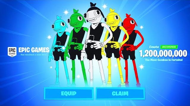 This fortnite skin has 1.2 trillion combos! This fortnite skin has 1.2 trillion combos!