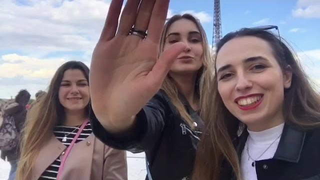 Ануш, аня и юля в париже Ануш, аня и юля в париже