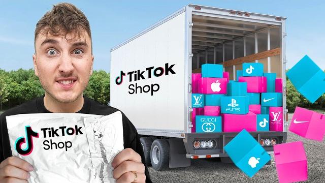 I bought 100 mystery boxes on tiktok shop I bought 100 mystery boxes on tiktok shop