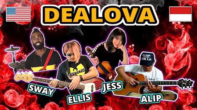 Dealova (once) cover - alip ba ta, jess mancuso, ellis lamar, swaylex - indonesia & usa collab Dealova (once) cover - alip ba ta, jess mancuso, ellis lamar, swaylex - indonesia & usa collab