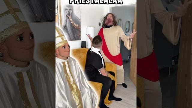 Priest dished out a holy ahh beating Priest dished out a holy ahh beating