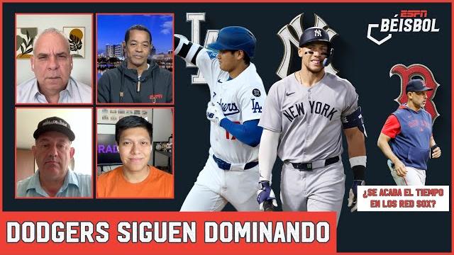 Dodgers mantienen su dominio ante los yankees. a los red sox se les acaba el tiempo | espn beisbol Dodgers mantienen su dominio ante los yankees. a los red sox se les acaba el tiempo | espn beisbol